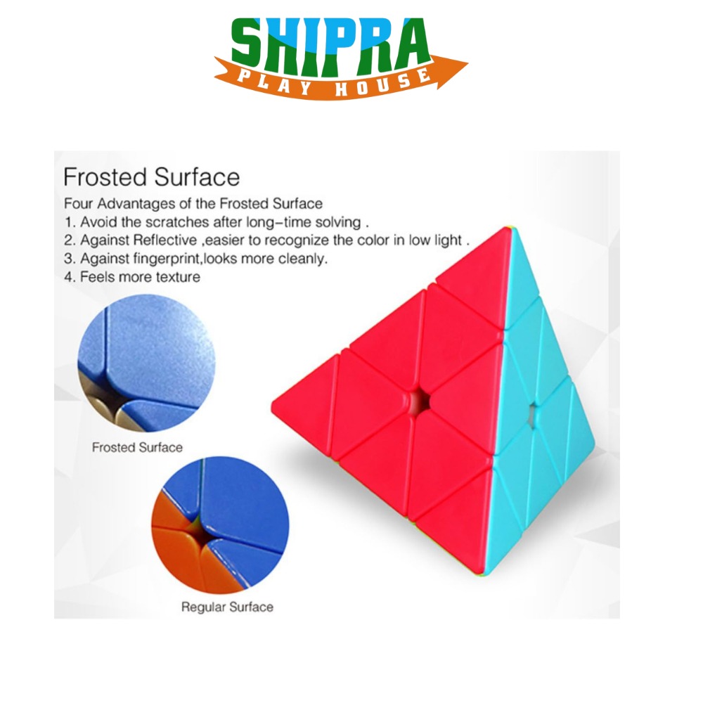 Shipra Play House Triangle Pyramid Speedcube Puzzle